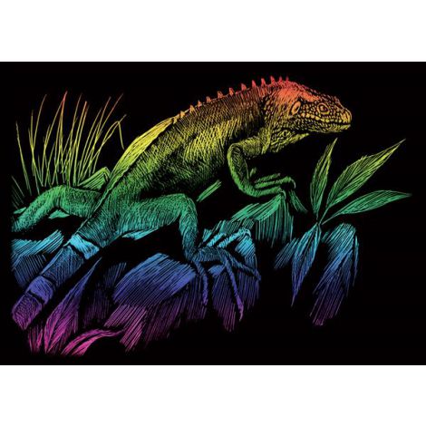 Wydrapywanka R&L A5 Rainbow, Iguana - 2
